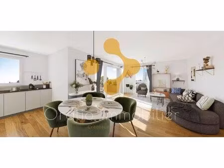 vente appartement 3 pièces 59 m² annecy (74600)