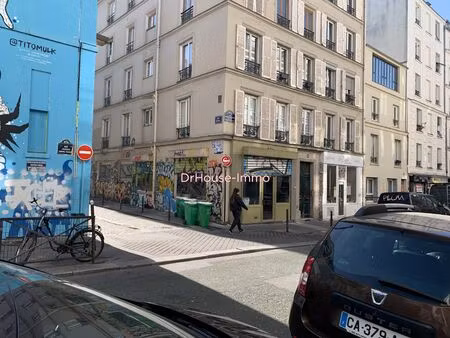 local commercial de 32m2/ paris x proche canal.