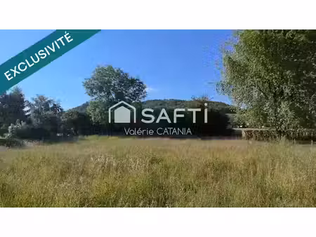 vente terrain à batir 751 m² à saint-siméon-de-bressieux (38870)  65 000 €
