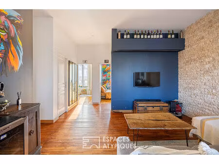 appartement de charme rénové avec jardin