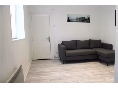 appartement - rdc - 33 62 m2 - 2 pièces - meublé