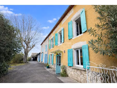 vente maison 7 pièces 132 m² althen-des-paluds (84210)