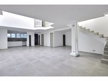 la garenne colombes - loft 148 m² - entièrement rénové - avec garage