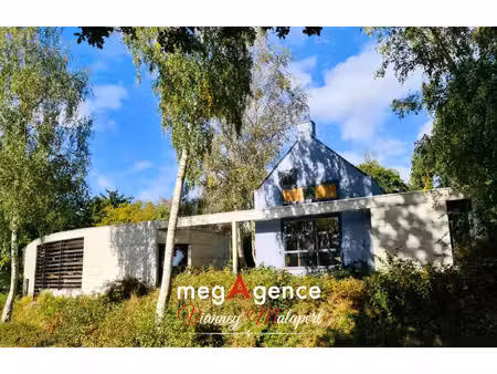 maison d’architecte 163 m² et son bureau indépendant 84 m² - (22100) saint samson sur ranc
