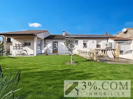 grande maison plain pied avec piscine