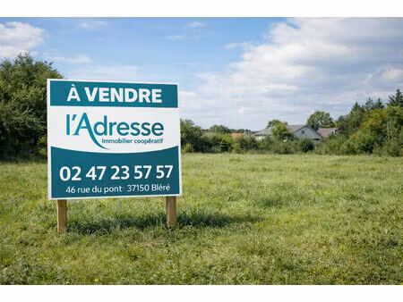 vente terrain  964.00m²  bléré