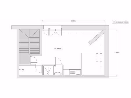 f1 caen nord - jardin