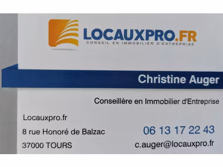 vente locaux professionnels 1106 m² à nazelles-négron (37530)  498 000 €