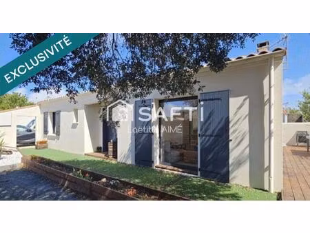 à quelques pas de l’océan – maison de plain-pied entièrement rénovée – secteur cabane des 