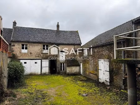 maison de ville avec dépendances   terrain