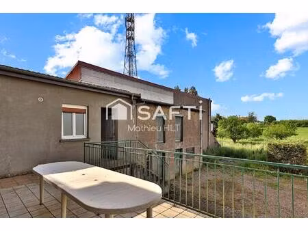 maison de 217 m² habitable avec un grand terrain