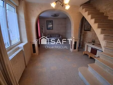 mieux qu'un appartement en duplex  maison de ville dans quartier rurale  rénovée et entier