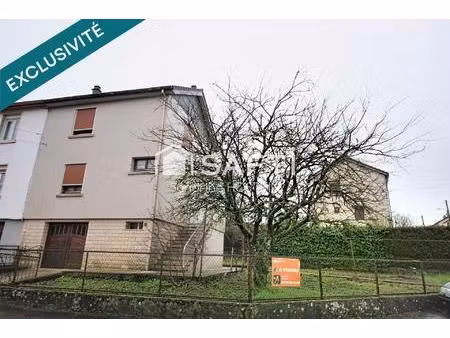 maison jumelée avec jardin et garage