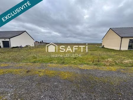 terrain constructible à vendre à peronne