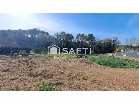 terrain à bâtir avec permis de construire modifiable