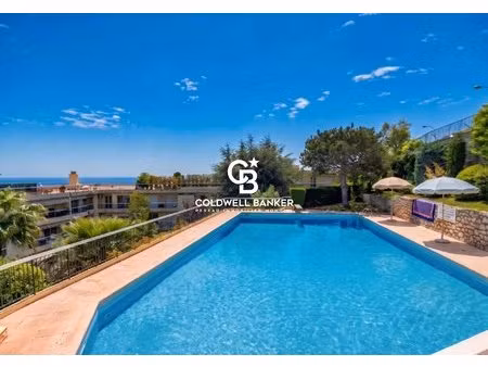 nice - colline du parc impérial - vue mer et montagnes - piscine