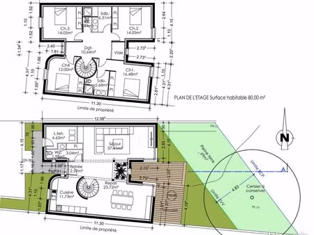 maison 6 pièces 171 m2 saint cyr au mont d'or