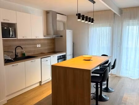 ? t3 meublé rénové avec climatisation – 67 m² – blagnac grand noble