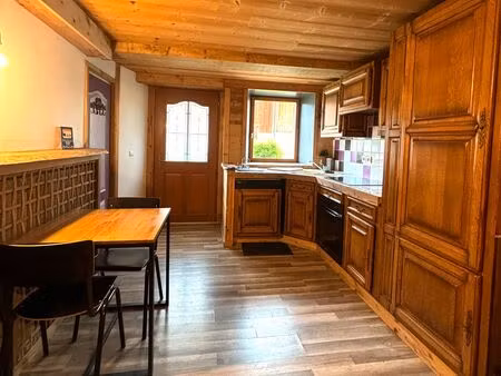 studio saint jean de sixt -terrasse -parking -vue