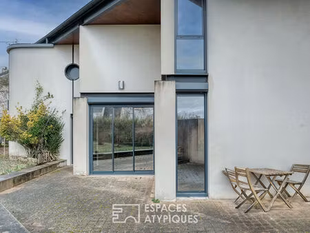 duplex contemporain avec jardin