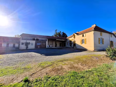ancienne ferme de 1796 sur 4 7 hectares  dépendances  vue sur les pyrénées