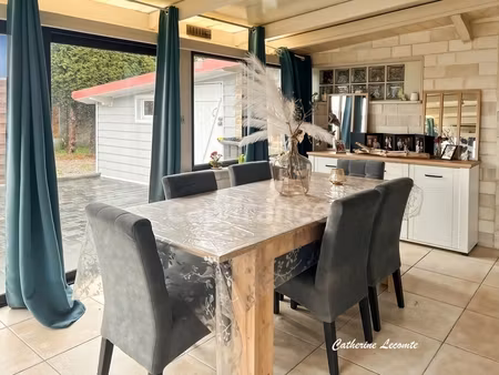 à vendre - la capelle-les-boulogne - maison individuelle vie de plain-pied - vérenda - 5 p