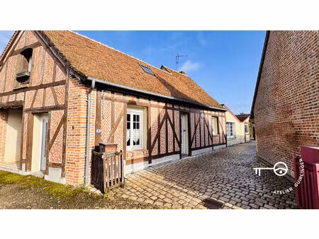 maison de bourg au charme solognot à marcilly en gault