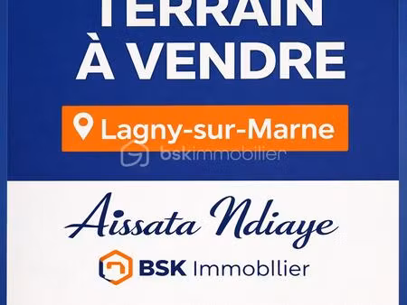 terrain de 150 m² à lagny-sur-marne