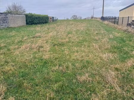 vente terrain 862 m² le quesnoy (59530)