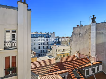 quartier martyrs paris 9ème studio de 16.45 m²