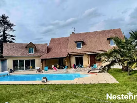 propriété familiale ? 6 chambres + bureau ? piscine ? ouistreham