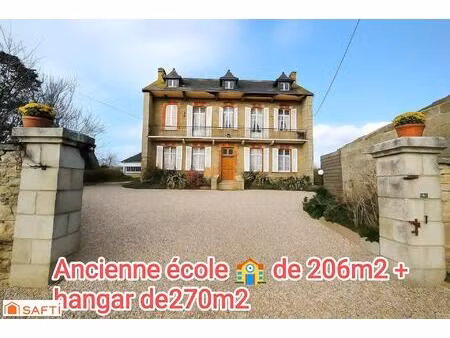ancienne ecole plus un hangar de 277m² plus dependance