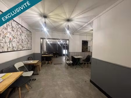 murs de commerces  potentiel élevé dans quartier animé