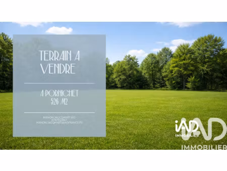 vente terrain à bâtir 526 m²