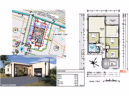 vente terrain à bâtir 550 m²