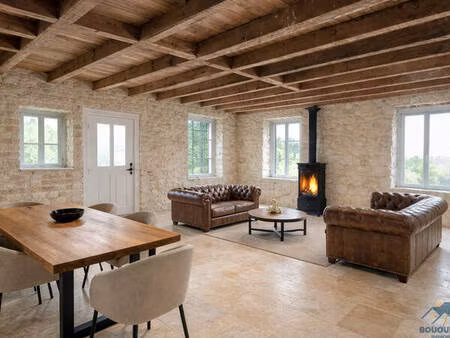 charmante maison individuelle en pierre avec grand terrain !