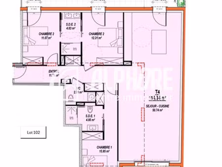 la turballe appartement(s) 114m²   3 chambres proche océan et centre ville.