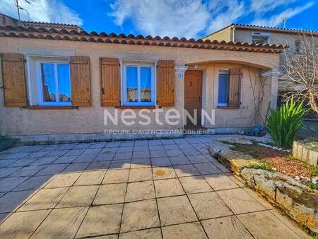 maison plain-pied la crau 4 pièce(s)75 m² - calme  plain pied  jardin.