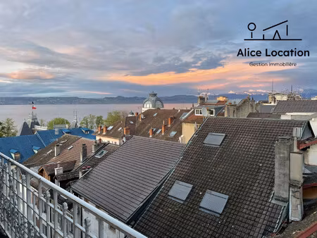 location appartement 4 pièces 108m² evian les bains 74500