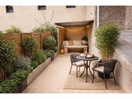 rare – t1 30 m² + terrasse 30 m² – lodi 13006 – fort potentiel