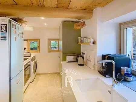 barnes chamonix - les houches - coupeau - ferme mitoyenne 4 chambres - vue mont-blanc