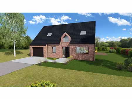 vente maison neuve 4 pièces 120 m² à sains-en-gohelle (62114)  316 000 €