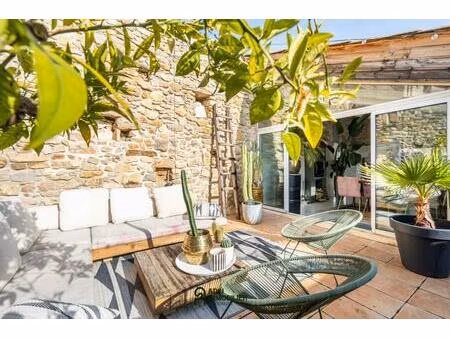 maison de village avec terrasses et caves voûtées – laudun  cœur de village