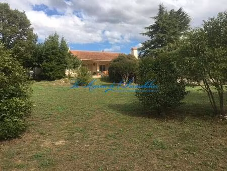 proche quissac  maison de plein pied avec piscine sur 4280 m2 de terrain