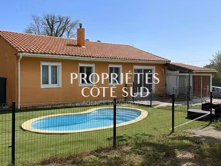 villa plain-pied 130 m2 sur terrain 2650 m2 / propriétés côté sud