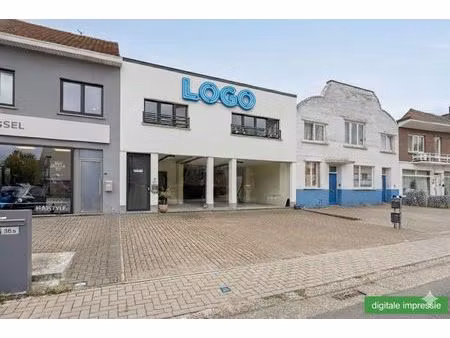 handelspand met woonst te hoeselt nabij centrum en e313.
