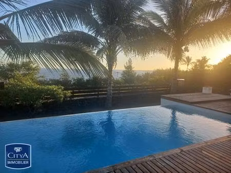 location maison 4 pièces 115m² st leu 97436