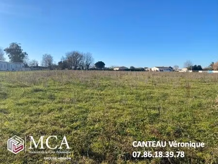 vente terrain 390 m² semussac (17120)