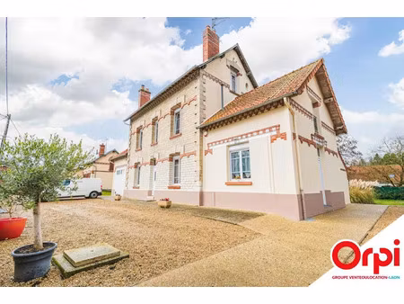 vente maison 6 pièces 199 m² à bruyères-et-montbérault (02860)  307 900 €