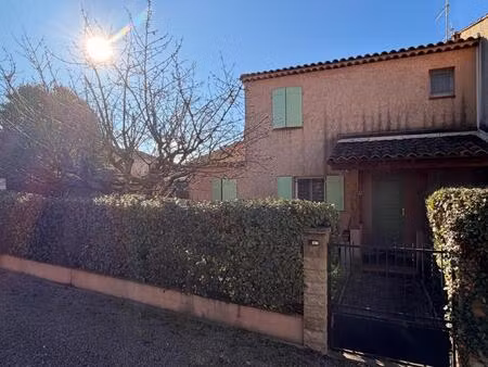 venelles – maison mitoyenne 5 pièces avec jardin